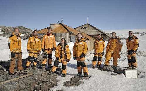 Mawson\'s Huts Expedition team 2008/2009